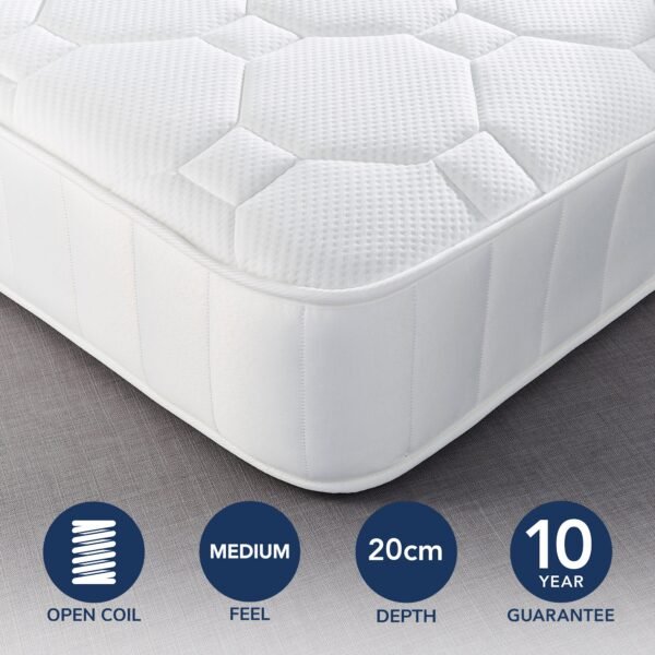 Fogarty Just Right Gel Top Orthopaedic Open Coil Mattress  undefined