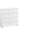 Lazio 4 Drawer Wide Chest of Drawers