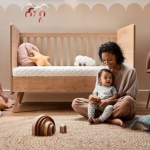 An image for Silentnight Safe Nights Lullaby Breathable Cot Mattress
