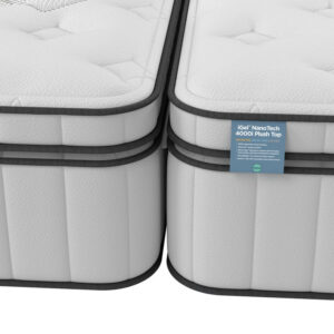 iGel NanoTech 4000i Plushtop Zip and Link Mattress